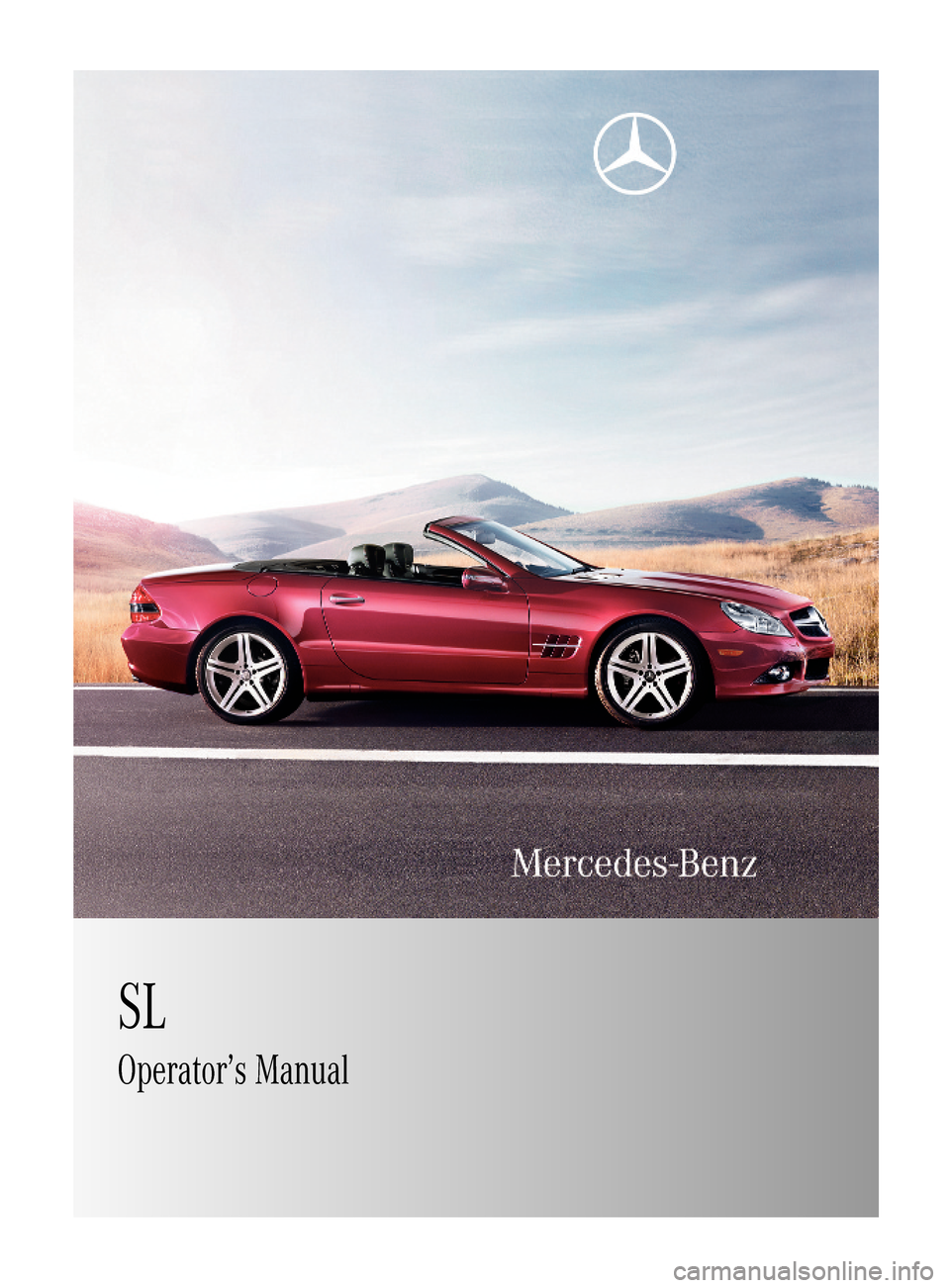 MERCEDES-BENZ SL550 2012 R230 Owners Manual 