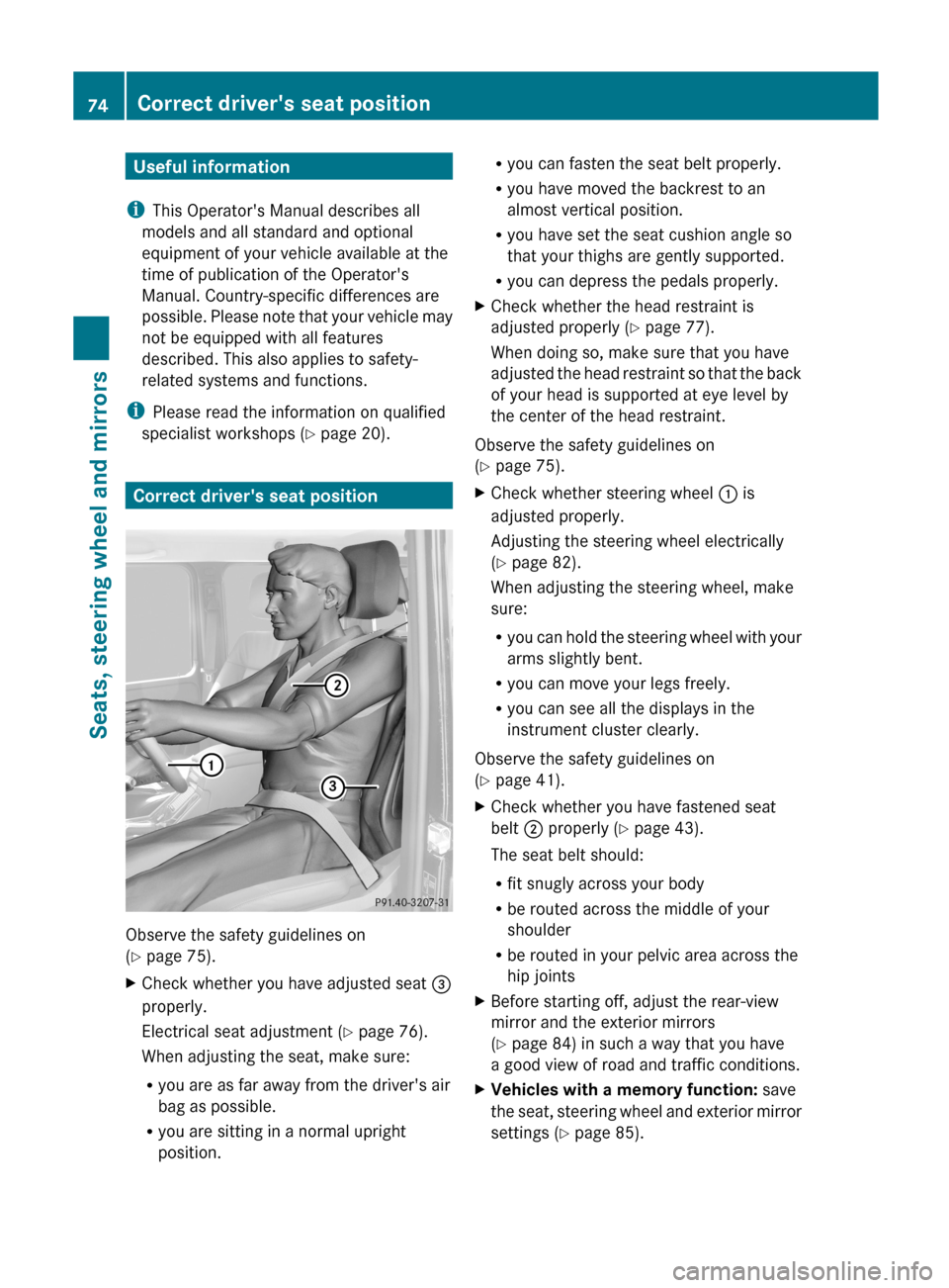 MERCEDES-BENZ G-Class 2012 W463 Manual PDF Useful information
i This Operators Manual describes all
models and all standard and optional
equipment of your vehicle available at the
time of publication of the Operators
Manual. Country-specific MERCEDES-BENZ G-Class 2012 W463 Manual PDF Useful information
i This Operators Manual describes all
models and all standard and optional
equipment of your vehicle available at the
time of publication of the Operators
Manual. Country-specific