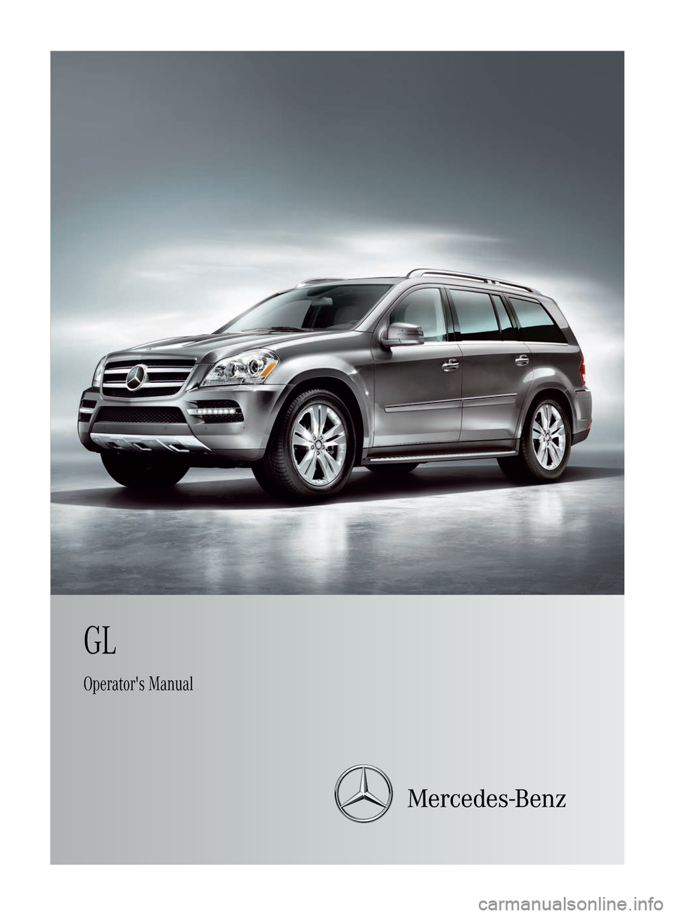 MERCEDES-BENZ GL-Class 2012 X164 Owners Manual 