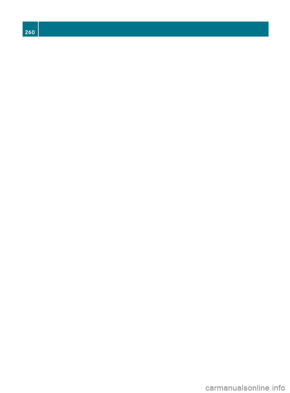 MERCEDES-BENZ G-Class 2013 W463 Owners Manual 260 MERCEDES-BENZ G-Class 2013 W463 Owners Manual 260