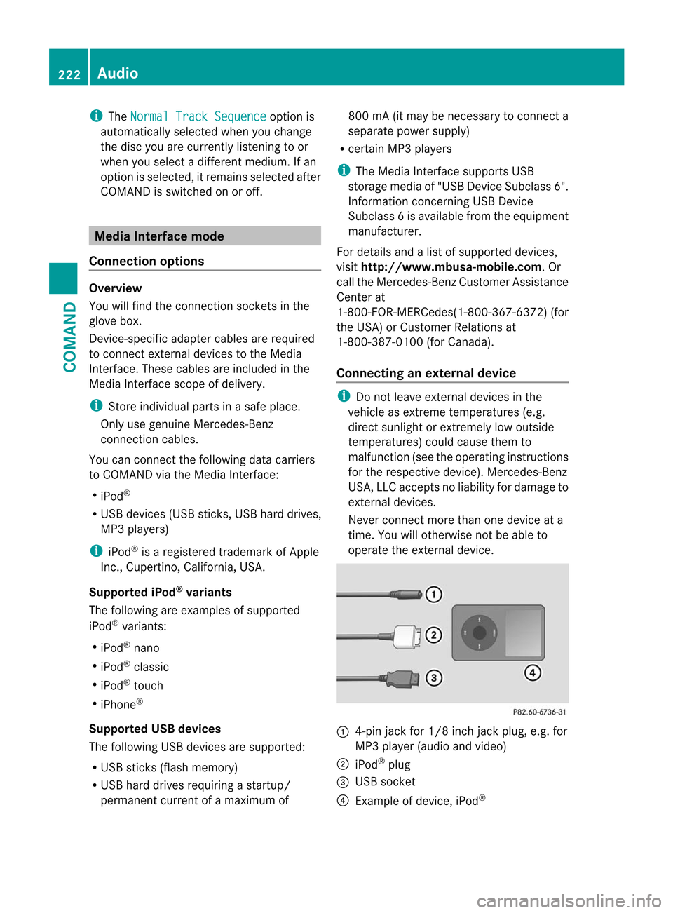 MERCEDES-BENZ CL-Class 2014 C217 Owners Manual i
The Normal Track Sequence option is
automatically selected when you change
the disc you are currently listening to or
when you select a different medium. If an
option is selected, it remains selecte MERCEDES-BENZ CL-Class 2014 C217 Owners Manual i
The Normal Track Sequence option is
automatically selected when you change
the disc you are currently listening to or
when you select a different medium. If an
option is selected, it remains selecte