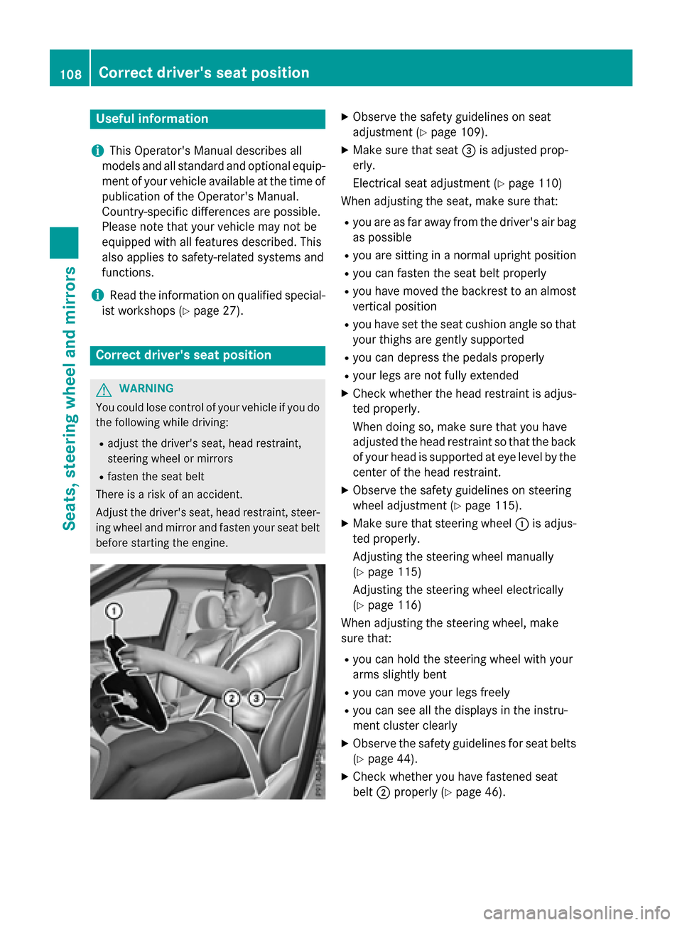 MERCEDES-BENZ GLC-Class 2016 X253 Owners Manual Useful information
i
This Operators Manual describes all
models and all standard and optional equip-
ment of your vehicle available at the time of
publication of the Operators Manual.
Country-specif MERCEDES-BENZ GLC-Class 2016 X253 Owners Manual Useful information
i
This Operators Manual describes all
models and all standard and optional equip-
ment of your vehicle available at the time of
publication of the Operators Manual.
Country-specif