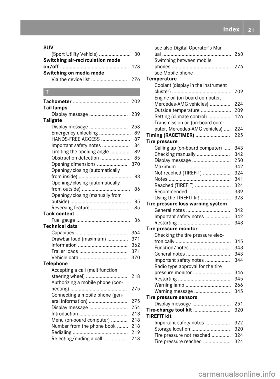 MERCEDES-BENZ GLC SUV 2017 X253 Owners Guide SUV(Sport Utility Vehicle) ....................... 30
Switching air-recirculation mode
on/off .................................................1 28
Switching on media mode
Via the device list ........ MERCEDES-BENZ GLC SUV 2017 X253 Owners Guide SUV(Sport Utility Vehicle) ....................... 30
Switching air-recirculation mode
on/off .................................................1 28
Switching on media mode
Via the device list ........