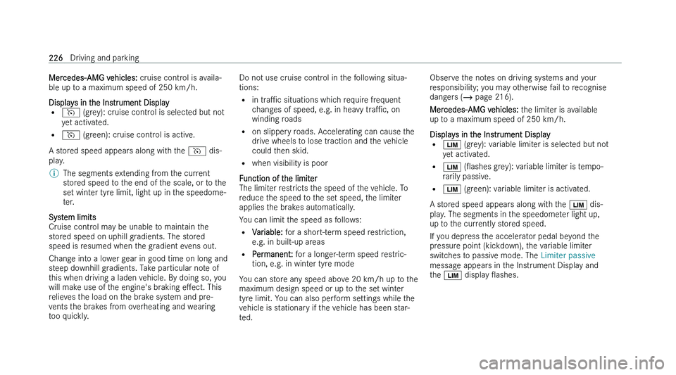 MERCEDES-BENZ A-CLASS SALOON 2022  Owners Manual �M�e�r�c�e�d�e�s!