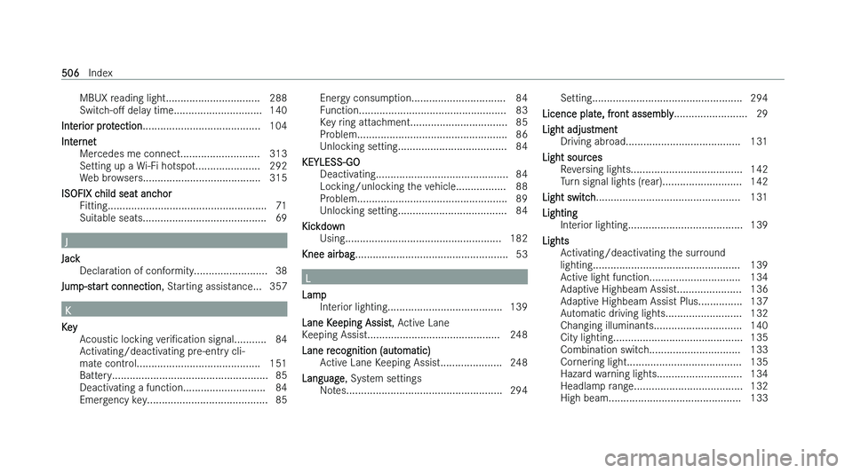 MERCEDES-BENZ A-CLASS SALOON 2022  Owners Manual �M�B�U�X� �r�e�a�d�i�n�g� �l�i�g�h�t�.�.�.�.�.�.�.�.�.�.�.�.�.�.�.�.�.�.�.�.�.�.�.�.�.�.�.�.�.�.�.�. �2�8�8
�S�w�i�t�c
�h�-�oM� �d�e�l�a�y� �t�i�m�e�.�.�.�.�.�.�.�.�.�.�.�.�.�.�.�.�.�.�.�.�.�.�.�.�.�