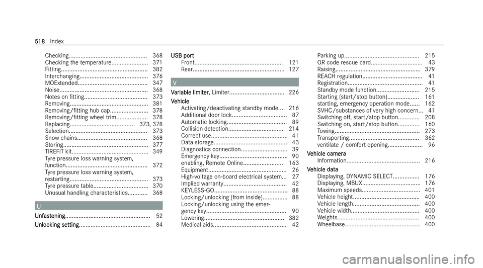 MERCEDES-BENZ A-CLASS SALOON 2022  Owners Manual �C�h�e�c�k�i�n�g�.�.�.�.�.�.�.�.�.�.�.�.�.�.�.�.�.�.�.�.�.�.�.�.�.�.�.�.�.�.�.�.�.�.�.�.�.�.�.�.�.�.�.�.�.�.�. �3�6�8
�C�h�e�c �k�i�n�g� �t�h�e� �t�e�m�p�e�r�a�t�u�r�e�.�.�.�.�.�.�.�.�.�.�.�.�.�.�.�.�