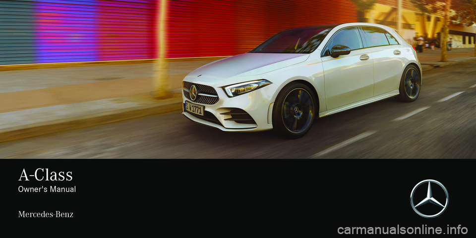 MERCEDES-BENZ A-CLASS HATCHBACK 2018  Owners Manual 