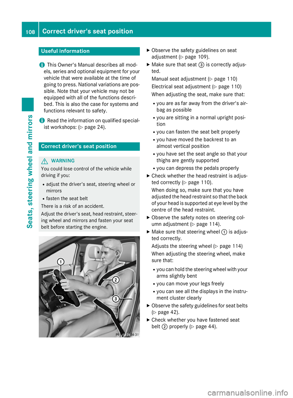 MERCEDES-BENZ B-CLASS HATCHBACK 2014  Owners Manual Useful information
i This Owner's Manual describes all mod-
els, series and optional equipment for your
vehicle that were available at the time of
going to press. National variations are pos- sibl MERCEDES-BENZ B-CLASS HATCHBACK 2014  Owners Manual Useful information
i This Owner's Manual describes all mod-
els, series and optional equipment for your
vehicle that were available at the time of
going to press. National variations are pos- sibl