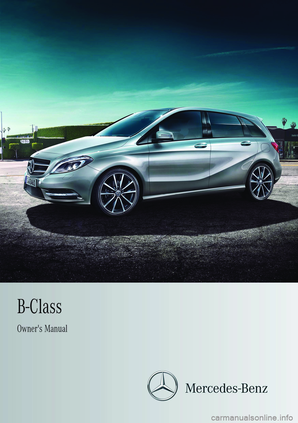 MERCEDES-BENZ B-CLASS HATCHBACK 2011  Owners Manual 