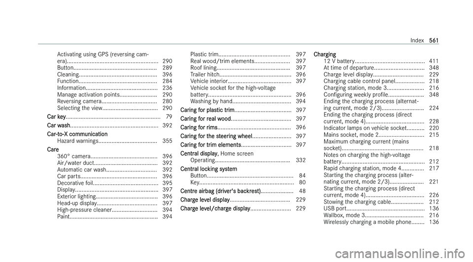 MERCEDES-BENZ C-CLASS ESTATE 2022  Owners Manual �A�c�t�i�v�a�t�i�n�g� �u�s�i�n�g� �G�P�S� �(�r�e�v�e�r�s�i�n�g� �c�a�m�-
�e�r �a�)�.�.�.�.�.�.�.�.�.�.�.�.�.�.�.�.�.�.�.�.�.�.�.�.�.�.�.�.�.�.�.�.�.�.�.�.�.�.�.�.�.�.�.�.�.�.�.�.�.�.�.�.�.�.�.�. �2�9�