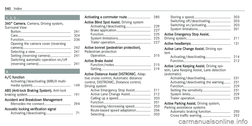 MERCEDES-BENZ C-CLASS ESTATE 2021  Owners Manual �1�,� �2�,� �3� �.�.�.
�3�6�0�°� �C�a�m�e�r�a �,� �C�a�m�e�r�a�,� �D�r�i�v�i�n�g� �s�y�s�t�e�m�,
�S�u�r�r�o�u�n�d� �V�i�e�w �B�u�t�t�o�n�.�.�.�.�.�.�.�.�.�.�.�.�.�.�.�.�.�.�.�.�.�.�.�.�.�.�.�.�.�.�.�