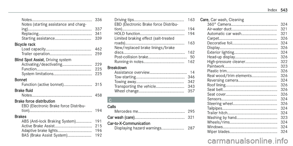 MERCEDES-BENZ C-CLASS ESTATE 2021  Owners Manual �N�o�t�e�s�.�.�.�.�.�.�.�.�.�.�.�.�.�.�.�.�.�.�.�.�.�.�.�.�.�.�.�.�.�.�.�.�.�.�.�.�.�.�.�.�.�.�.�.�.�.�.�.�.�.�.�.�. �3�3�6
�N�o�t�e�s� �(�s�t�a�r�t�i�n�g� �a�s�s�i�s�t�a�n�c�e� �a�n�d� �c�h�a�r�g�- �