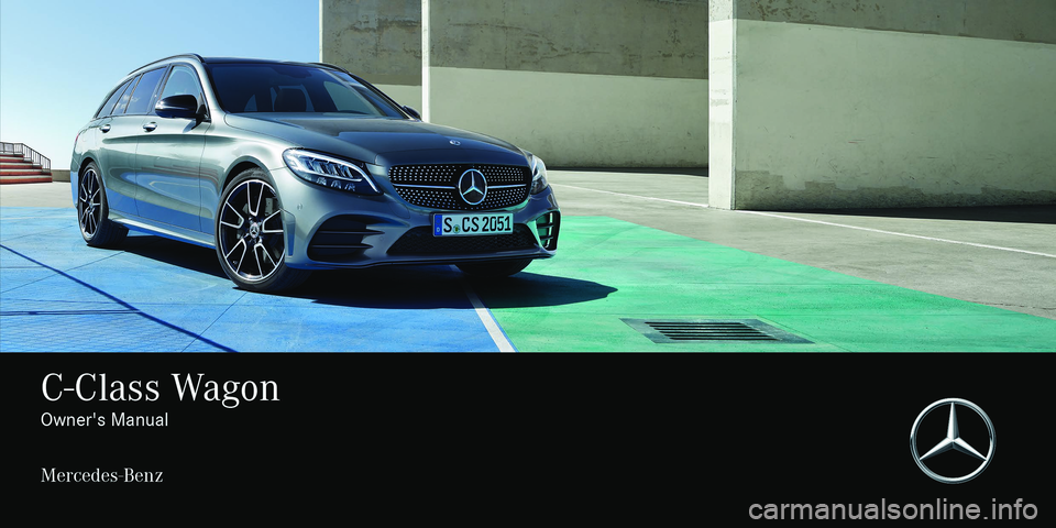 MERCEDES-BENZ C-CLASS ESTATE 2020  Owners Manual 