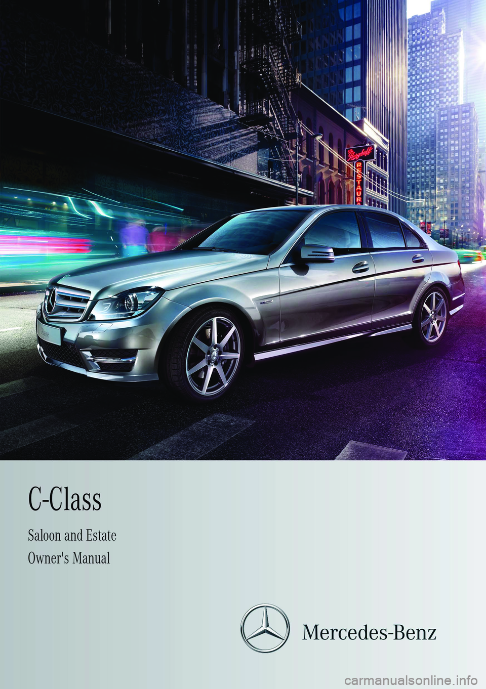 MERCEDES-BENZ C-CLASS ESTATE 2011  Owners Manual 