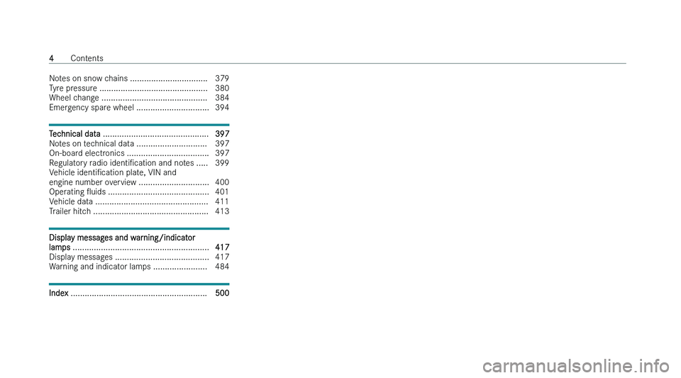 MERCEDES-BENZ CLA SHOOTING BRAKE 2022  Owners Manual �N�o�t�e�s� �o�n� �s�n�o�w� �c�h�a�i�n�s� �.�.�.�.�.�.�.�.�.�.�.�.�.�.�.�.�.�.�.�.�.�.�.�.�.�.�.�.�.�.�.�.�. �3�7�9
�T �y�r�e� �p�r�e�s�s�u�r�e� �.�.�.�.�.�.�.�.�.�.�.�.�.�.�.�.�.�.�.�.�.�.�.�.�.�.�.�