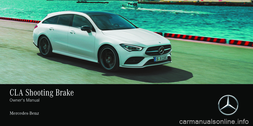 MERCEDES-BENZ CLA SHOOTING BRAKE 2021  Owners Manual 