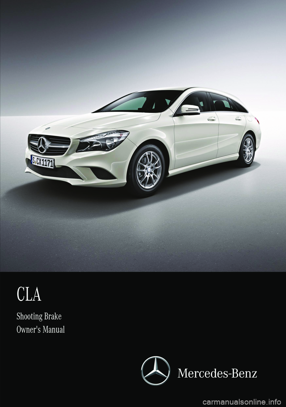 MERCEDES-BENZ CLA SHOOTING BRAKE 2015  Owners Manual 