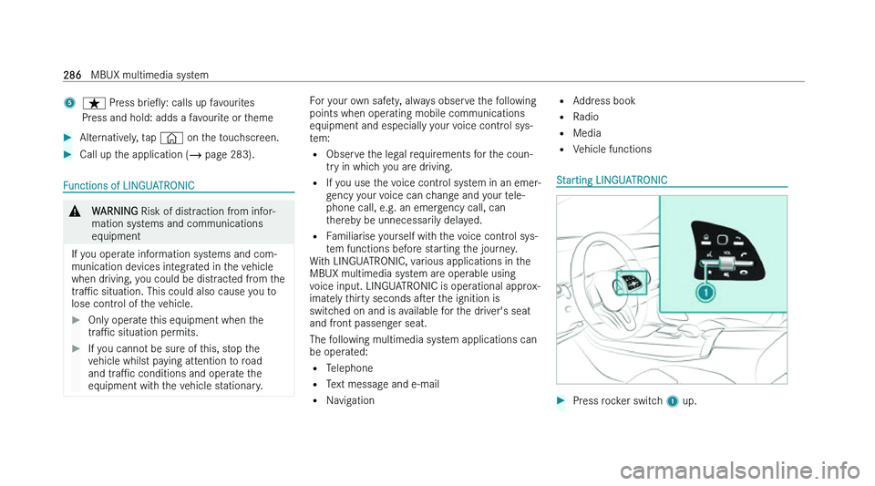 MERCEDES-BENZ CLA COUPE 2022  Owners Manual �5
�