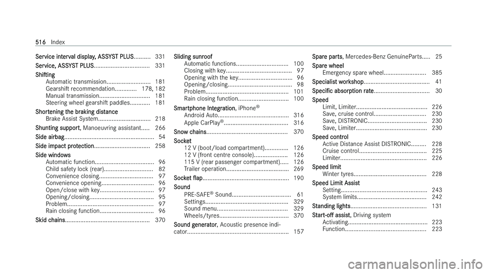 MERCEDES-BENZ CLA COUPE 2022  Owners Manual �S�e�r�v�i�c�e� �i�n�t�e�r�v�a�l� �d�i�s�p�l�a�y�,� �A�S�S�Y�S�T� �P�L�U�S
�.�.�.�.�.�.�.�.�.�. �3�3�1
�S�e�r�v�i�c�e�,� �A�S�S�Y�S�T� �P�L�U�S �.�.�.�.�.�.�.�.�.�.�.�.�.�.�.�.�.�.�.�.�.�.�.�.�.�.�.�.