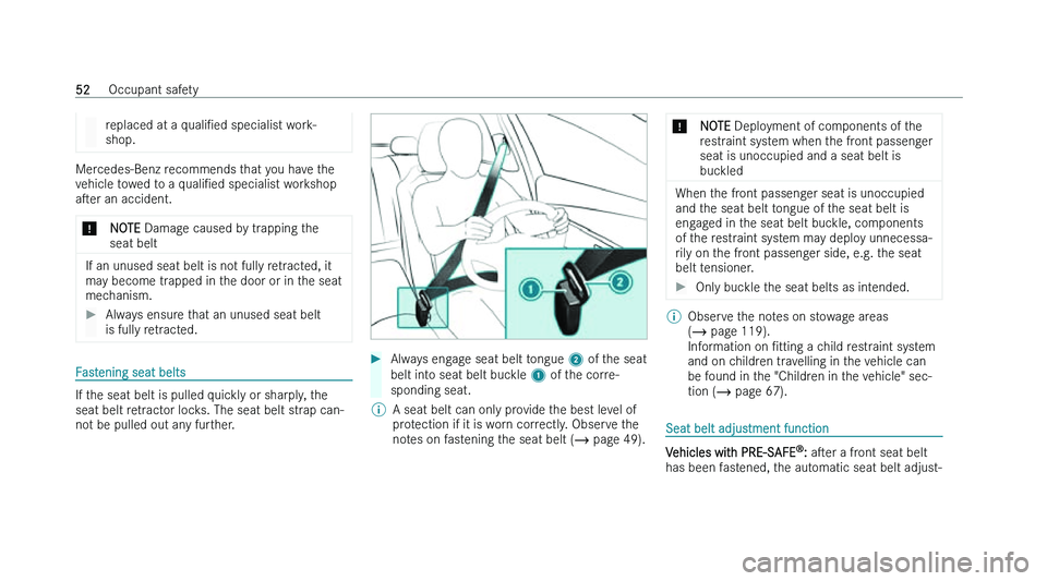 MERCEDES-BENZ CLA COUPE 2022 Workshop Manual �r�e�p�l�a�c�e�d� �a�t� �a� 
�q �u�a�l�iN�e�d� �s�p�e�c�i�a�l�i�s�t� �w�o�r�k�-
�s�h�o�p�. �M�e�r�c�e�d�e�s�-�B�e�n�z� �r�e�c�o�m�m�e�n�d�s� �t�h�a�t� �y�o�u� �h�a�v�e� �t�h�e
�v

�e�h�i�c�l�e� �t�o�