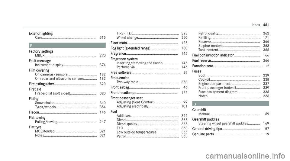 MERCEDES-BENZ CLS COUPE 2022  Owners Manual �E�x�t�e�r�i�o�r� �l�i�g�h�t�i�n�g
�C�a�r �e�.�.�.�.�.�.�.�.�.�.�.�.�.�.�.�.�.�.�.�.�.�.�.�.�.�.�.�.�.�.�.�.�.�.�.�.�.�.�.�.�.�.�.�.�.�.�.�.�.�.�.�.�.�. �3�1�5 �F
�F
 �a�c�t�o�r�y� �s�e�t�t�i�n�g�s �M