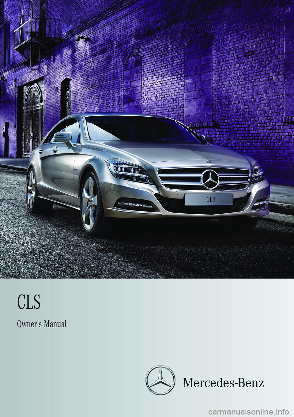 MERCEDES-BENZ CLS COUPE 2012  Owners Manual 