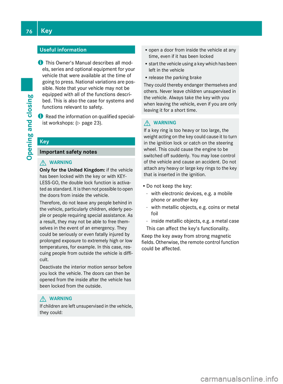 MERCEDES-BENZ CLS COUPE 2012 Manual PDF Useful information
i This Owner's Manual describes all mod-
els, series and optional equipment for your
vehicle that were available at the time of
going to press. National variation sare pos-
sibl MERCEDES-BENZ CLS COUPE 2012 Manual PDF Useful information
i This Owner's Manual describes all mod-
els, series and optional equipment for your
vehicle that were available at the time of
going to press. National variation sare pos-
sibl
