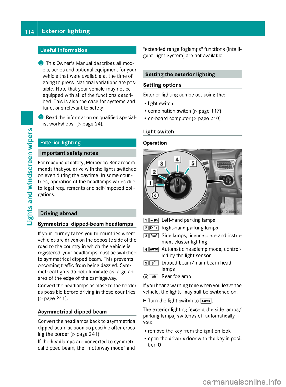 MERCEDES-BENZ CLS SHOOTING BRAKE 2012  Owners Manual Useful information
i This Owner's Manual describes all mod-
els, series and optional equipment for your
vehicle that were available at the time of
going to press. National variations are pos-
sibl