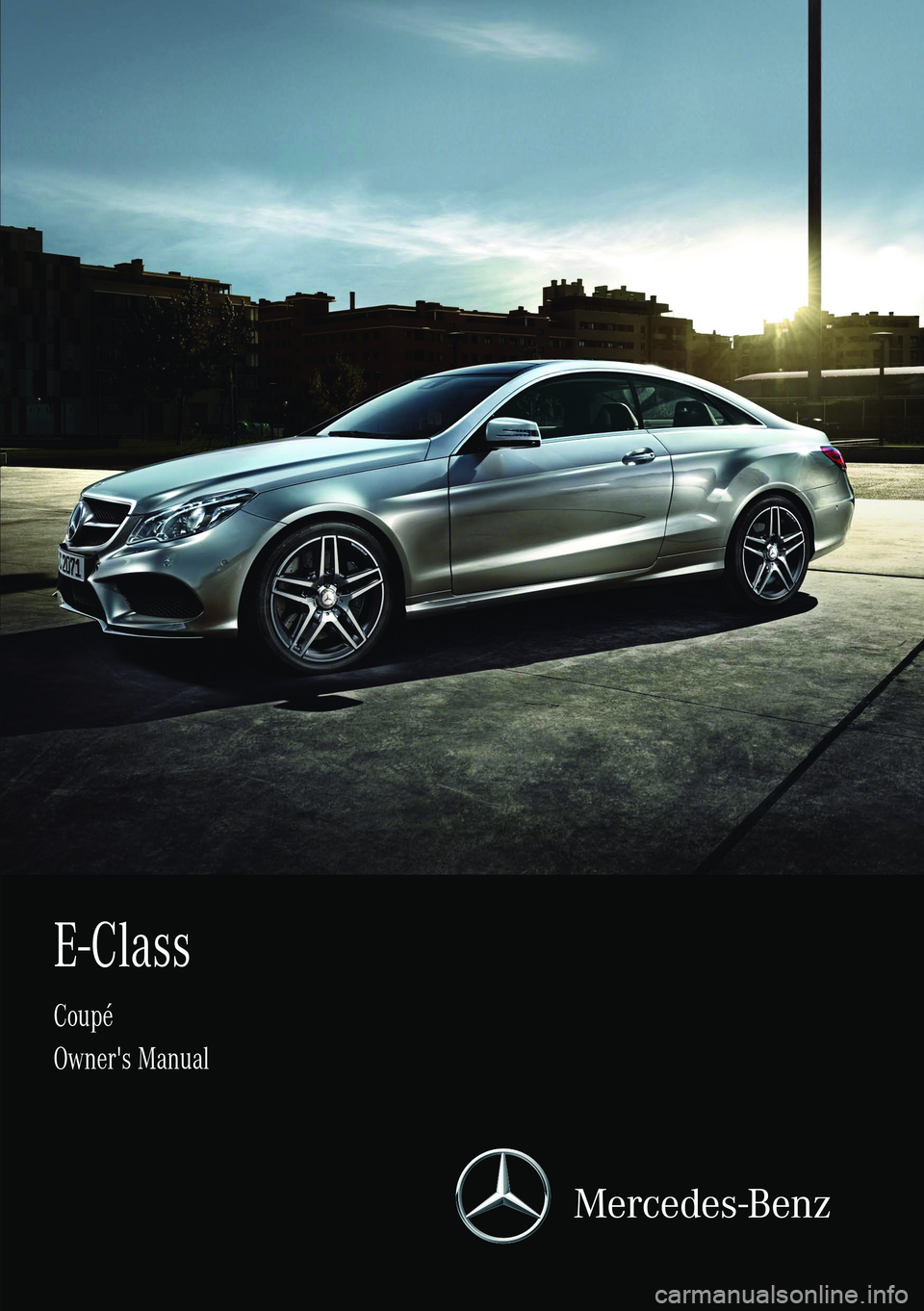 MERCEDES-BENZ E-CLASS COUPE 2015  Owners Manual 