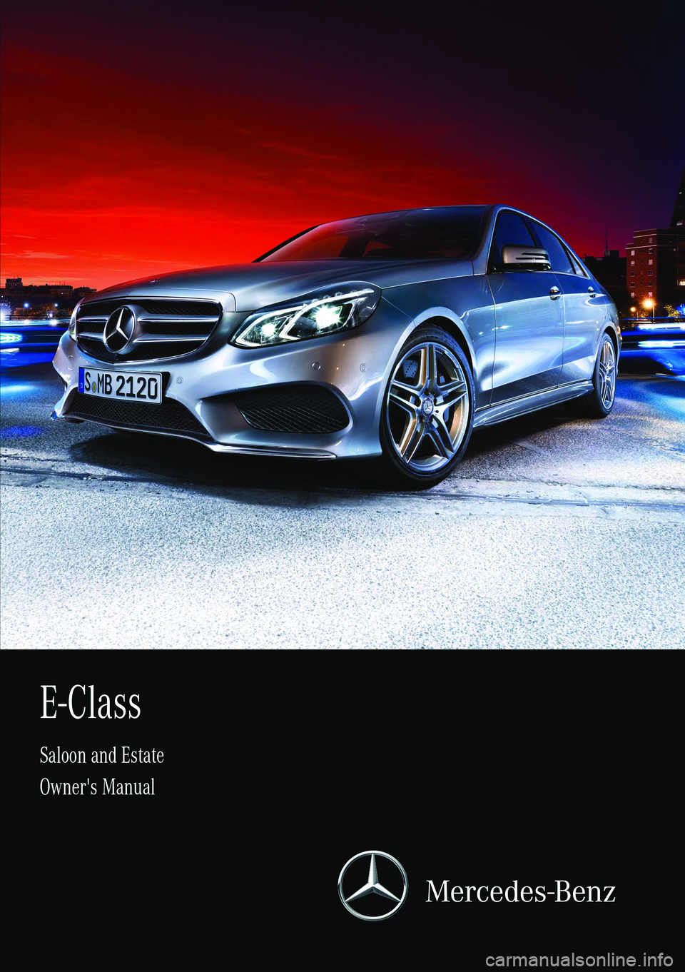 MERCEDES-BENZ E-CLASS ESTATE 2015  Owners Manual 