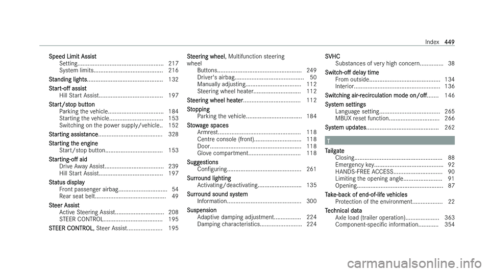 MERCEDES-BENZ EQA SUV 2022  Owners Manual �S�p�e�e�d� �L�i�m�i�t� �A�s�s�i�s�t
�S�e �t�t�i�n�g�.�.�.�.�.�.�.�.�.�.�.�.�.�.�.�.�.�.�.�.�.�.�.�.�.�.�.�.�.�.�.�.�.�.�.�.�.�.�.�.�.�.�.�.�.�.�.�.�.�.�. �2�1�7
�S�y�s�t�e�m� �l�i�m�i�t�s�.�.�.�.�.�.
