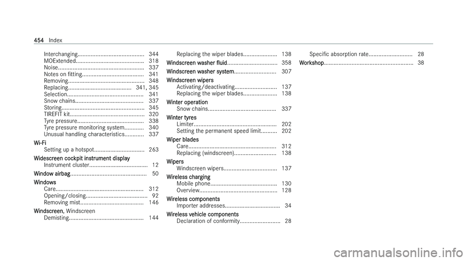 MERCEDES-BENZ EQA SUV 2022  Owners Manual �I�n�t�e�r�c�h�a�n�g�i�n�g�.�.�.�.�.�.�.�.�.�.�.�.�.�.�.�.�.�.�.�.�.�.�.�.�.�.�.�.�.�.�.�.�.�.�.�.�.�.�.�.�. �3�4�4
�M�O�E�x�t �e�n�d�e�d�.�.�.�.�.�.�.�.�.�.�.�.�.�.�.�.�.�.�.�.�.�.�.�.�.�.�.�.�.�.�.�