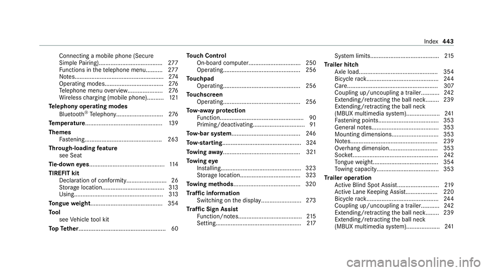 MERCEDES-BENZ EQC SUV 2021 Owners Manual Connecting a mobile phone (Secure
Simple
Pairing)...................................... 277
Fu nctions in thete lephone men u.......... 277
No tes..................................................... MERCEDES-BENZ EQC SUV 2021 Owners Manual Connecting a mobile phone (Secure
Simple
Pairing)...................................... 277
Fu nctions in thete lephone men u.......... 277
No tes.....................................................