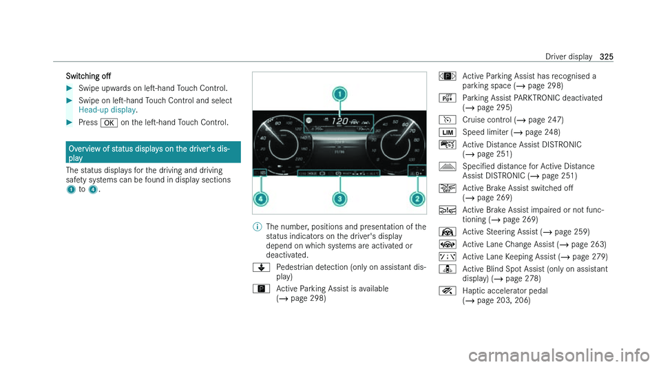 MERCEDES-BENZ EQS SALOON 2022  Owners Manual �S�w�i�t�c�h�i�n�g� �oM
�
�S�w�i�p�e� �u�p�w�a�r�d�s� �o�n�  �l�es�-�h�a�n�d� �T �o�u�c�h� �C�o�n�t�r�o�l�.�
�S�w�i�p�e� �o�n� �l�es�-�h�a�n�d � �T
 �o�u�c�h� �C�o�n�t�r�o�l� �a�n�d� �s�e�l�e�c�t