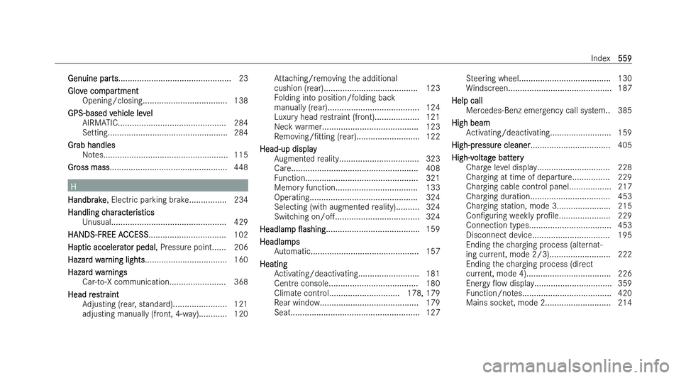 MERCEDES-BENZ EQS SALOON 2022  Owners Manual �G�e�n�u�i�n�e� �p�a�r�t�s
�.�.�.�.�.�.�.�.�.�.�.�.�.�.�.�.�.�.�.�.�.�.�.�.�.�.�.�.�.�.�.�.�.�.�.�.�.�.�.�.�.�.�.�.�.�.�.�. �2�3
�G�l�o�v�e� �c�o�m�p�a�r�t�m�e�n�t �O�p�e�n�i�n�g�/�c�l�o�s�i�n�g�.�.�.