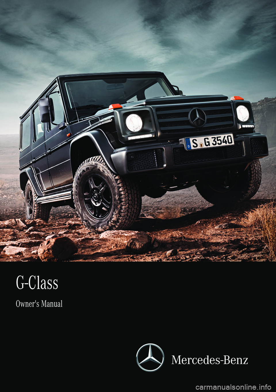 MERCEDES-BENZ G-CLASS SUV 2016 Owners Manual MERCEDES-BENZ G-CLASS SUV 2016 Owners Manual