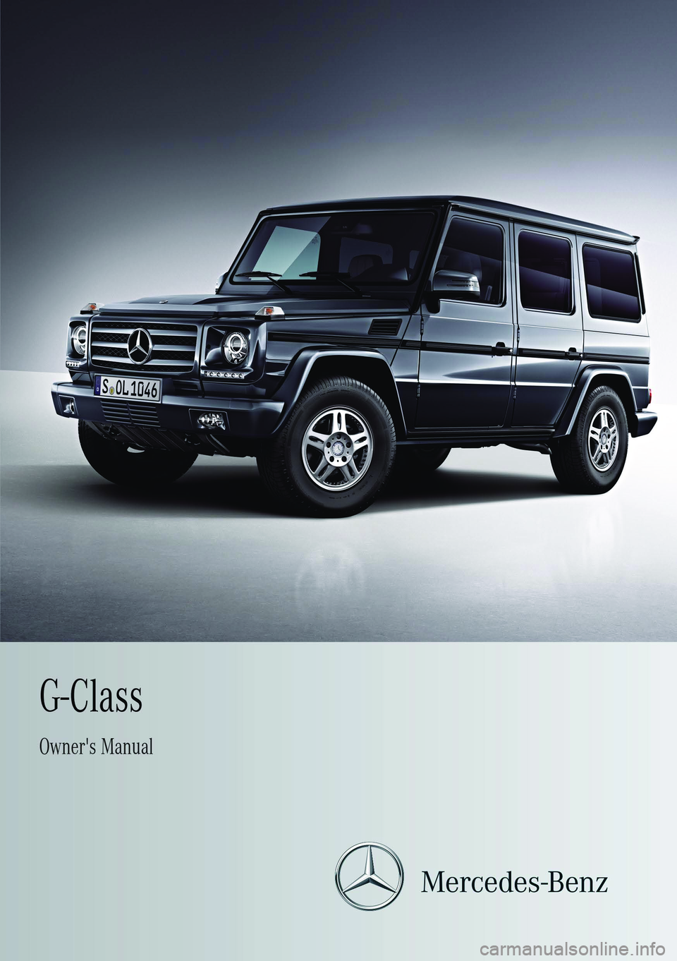 MERCEDES-BENZ G-CLASS SUV 2012  Owners Manual 