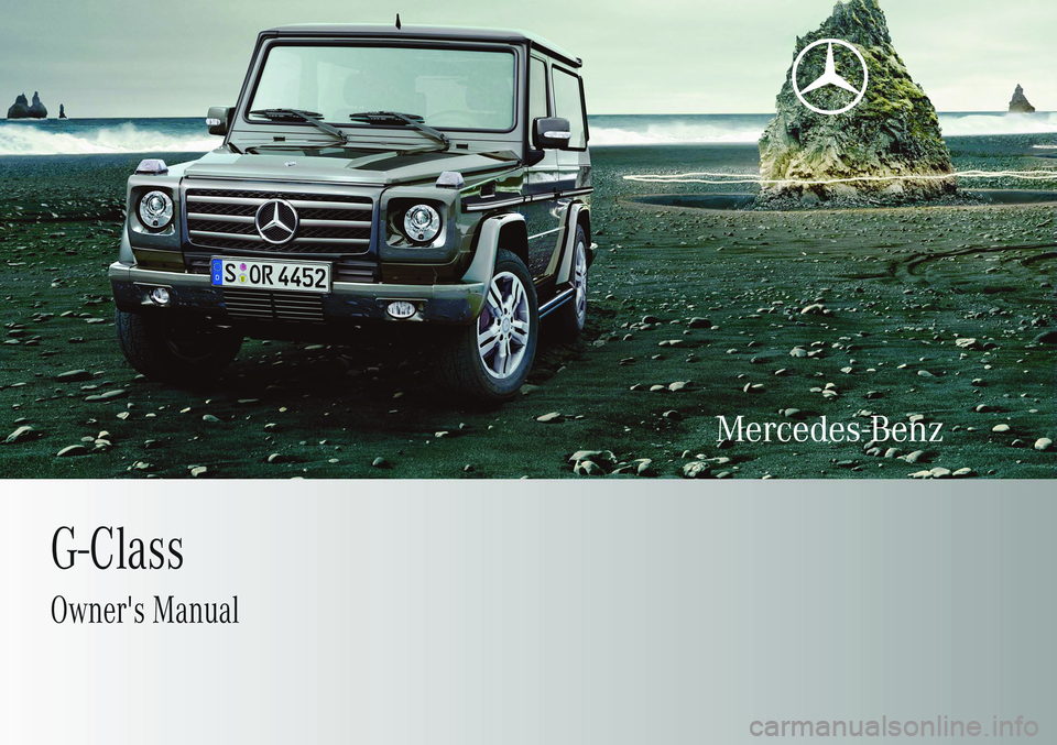 MERCEDES-BENZ G-CLASS SUV 2008 Owners Manual MERCEDES-BENZ G-CLASS SUV 2008 Owners Manual