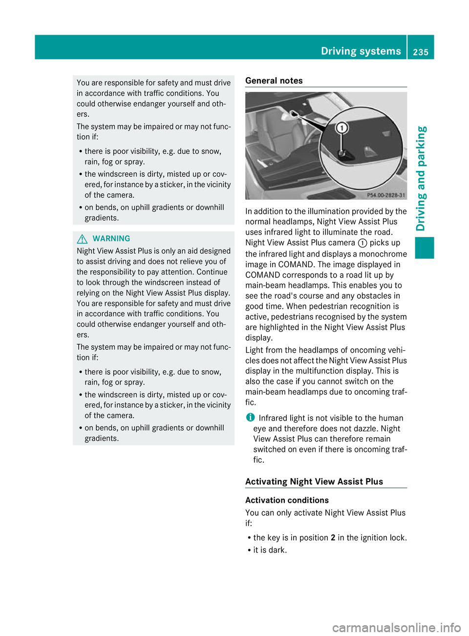 MERCEDES-BENZ GL SUV 2012 Owners Manual You are responsible for safet
yand must drive
in accordanc ewith traffic conditions. You
could otherwise endanger yourself and oth-
ers.
The system may be impaired or may not func-
tion if:
R there is MERCEDES-BENZ GL SUV 2012 Owners Manual You are responsible for safet
yand must drive
in accordanc ewith traffic conditions. You
could otherwise endanger yourself and oth-
ers.
The system may be impaired or may not func-
tion if:
R there is