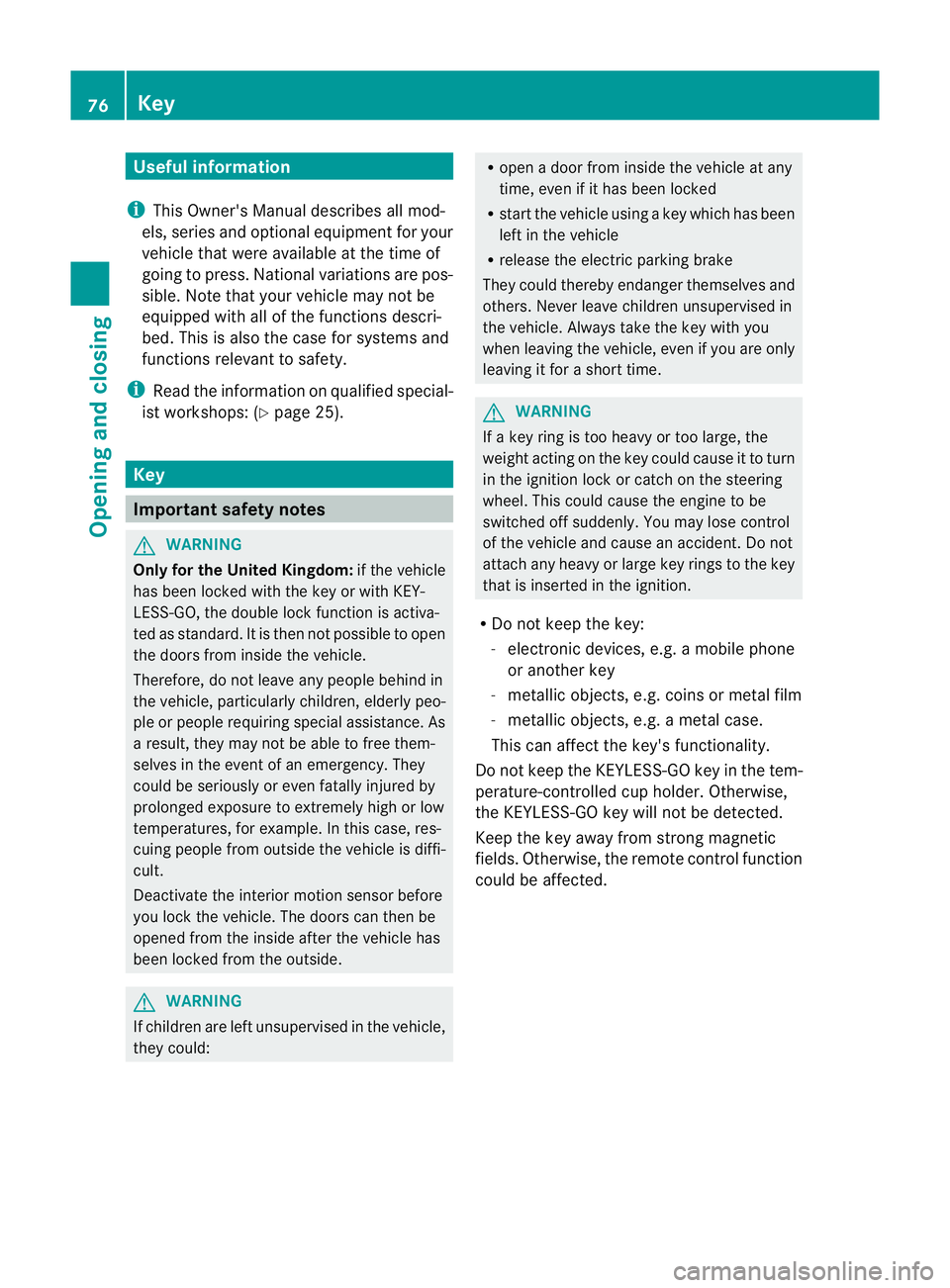 MERCEDES-BENZ GL SUV 2012 Manual PDF Usefu
linfor mati on
i This Owner's Manual describes all mod-
els, series and optional equipment for your
vehicle that were available at the time of
going to press. National variation sare pos-
si MERCEDES-BENZ GL SUV 2012 Manual PDF Usefu
linfor mati on
i This Owner's Manual describes all mod-
els, series and optional equipment for your
vehicle that were available at the time of
going to press. National variation sare pos-
si