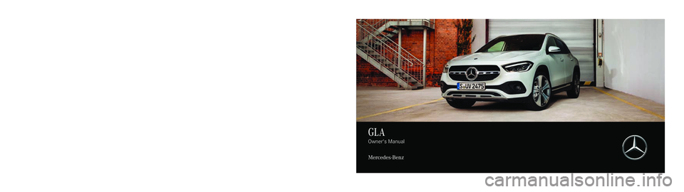 MERCEDES-BENZ GLA SUV 2022  Owners Manual �D�i�g�i�t�a�l�