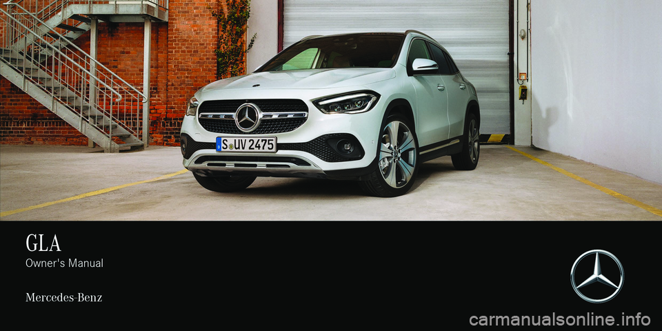 MERCEDES-BENZ GLA SUV 2021  Owners Manual 