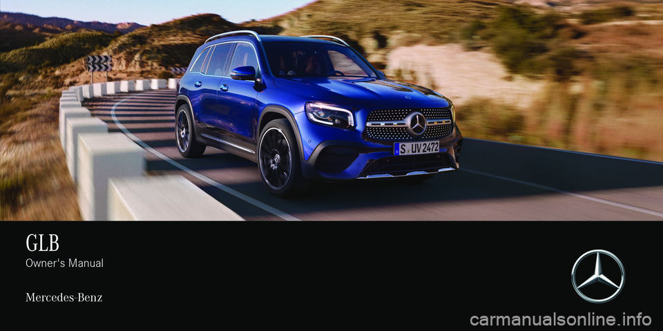 MERCEDES-BENZ GLB SUV 2021  Owners Manual 