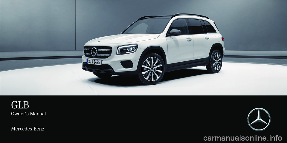 MERCEDES-BENZ GLB SUV 2019  Owners Manual 