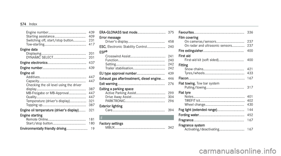 MERCEDES-BENZ GLC SUV 2022  Owners Manual �E�n�g�i�n�e� �n�u�m�b�e�r�.�.�.�.�.�.�.�.�.�.�.�.�.�.�.�.�.�.�.�.�.�.�.�.�.�.�.�.�.�.�.�.�.�.�.�.�.�.�. �4�3�9
�S �t�a�r�t�i�n�g� �a�s�s�i�s�t�a�n�c�e�.�.�.�.�.�.�.�.�.�.�.�.�.�.�.�.�.�.�.�.�.�.�.�.�