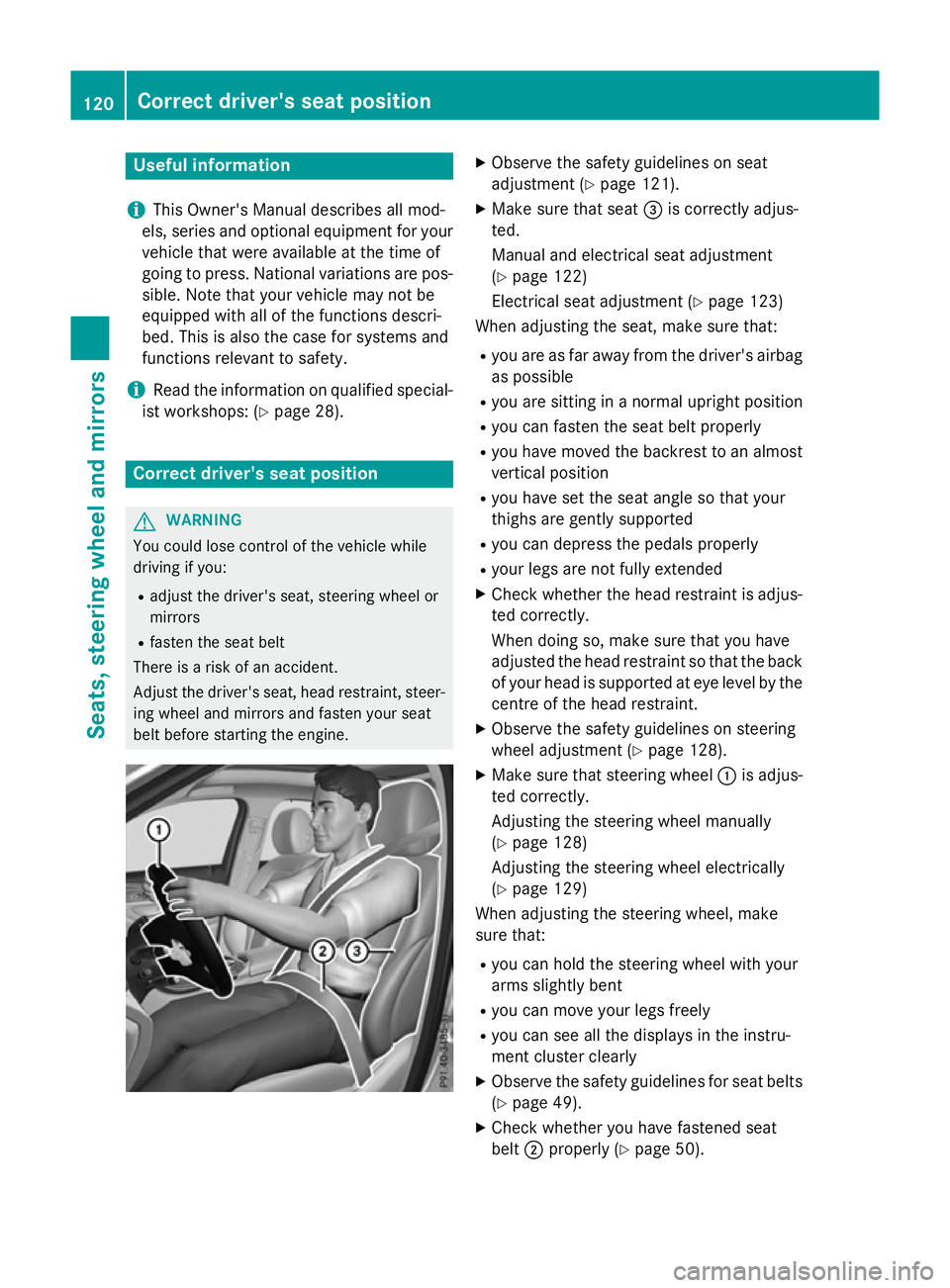 MERCEDES-BENZ GLC SUV 2015 Owners Manual Useful information
i This Owner's Manual describes all mod-
els, series and optional equipment for your
vehicle that were available at the time of
going to press. National variations are pos- sibl MERCEDES-BENZ GLC SUV 2015 Owners Manual Useful information
i This Owner's Manual describes all mod-
els, series and optional equipment for your
vehicle that were available at the time of
going to press. National variations are pos- sibl