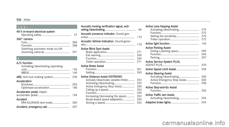 MERCEDES-BENZ GLE COUPE 2022  Owners Manual �1�,� �2�,� �3� �.�.�.
�4�8� �V� �o�n�-�b�o�a�r �d� �e�l�e�c�t�r�i�c�a�l� �s�y�s�t�e�m
�O�p�e�r�a�t�i�n�g� �s�a�f�e�t�y�.�.�.�.�.�.�.�.�.�.�.�.�.�.�.�.�.�.�.�.�.�.�.�.�.�.�.�.�.�.�.�.�.�.�.�.�.�. �2�7