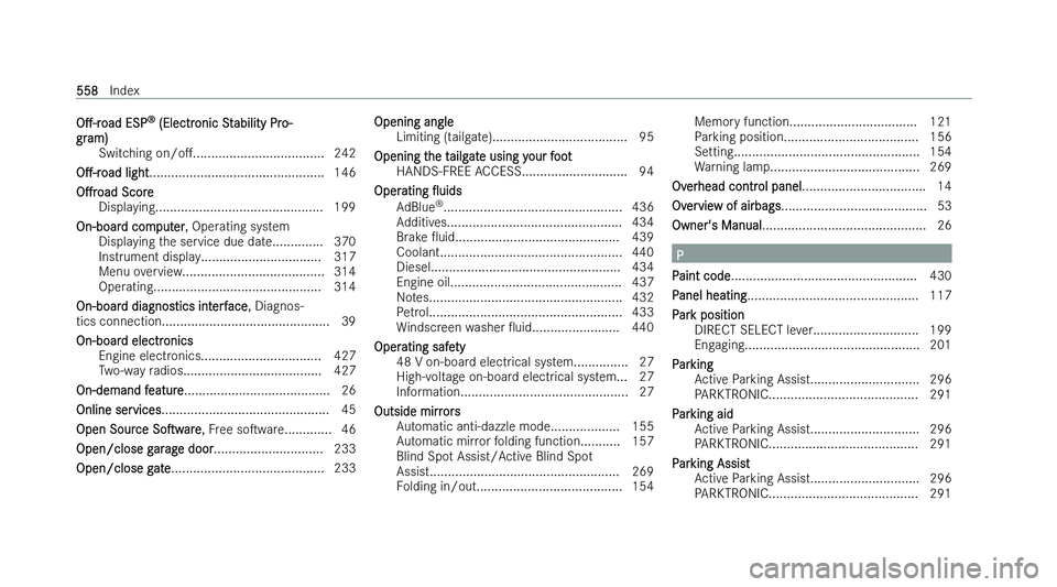 MERCEDES-BENZ GLE COUPE 2022  Owners Manual �OM�-�r�o�a�d� �E�S�P
�n
� �(�E�l�e�c�t�r �o�n�i�c� �S�t�a�b�i�l�i�t�y� �P�r�o�-
�g�r�a�m�) �S�w�i�t�c�h�i�n�g�  �o�n�/�oM�.�.�.�.�.�.�.�.�.�.�.�.�.�.�.�.�.�.�.�.�.�.�.�.�.�.�.�.�.�.�.�.�.�.�.�. �2�