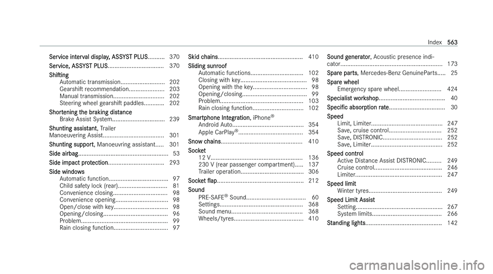 MERCEDES-BENZ GLE COUPE 2022  Owners Manual �S�e�r�v�i�c�e� �i�n�t�e�r�v�a�l� �d�i�s�p�l�a�y�,� �A�S�S�Y�S�T� �P�L�U�S
�.�.�.�.�.�.�.�.�.�. �3�7�0
�S�e�r�v�i�c�e�,� �A�S�S�Y�S�T� �P�L�U�S �.�.�.�.�.�.�.�.�.�.�.�.�.�.�.�.�.�.�.�.�.�.�.�.�.�.�.�.