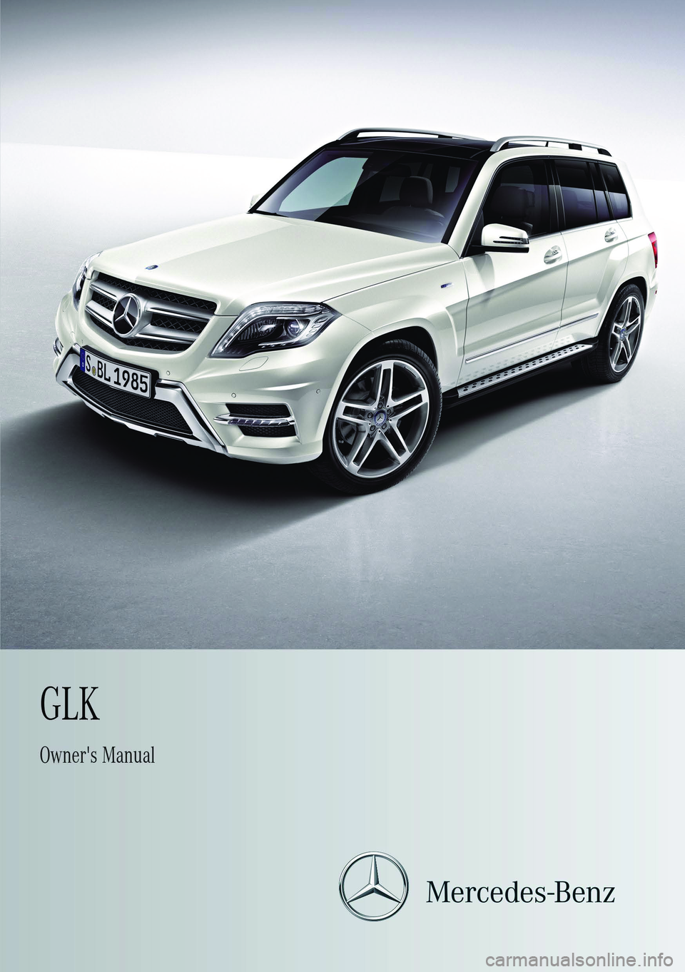 MERCEDES-BENZ GLK SUV 2012  Owners Manual 